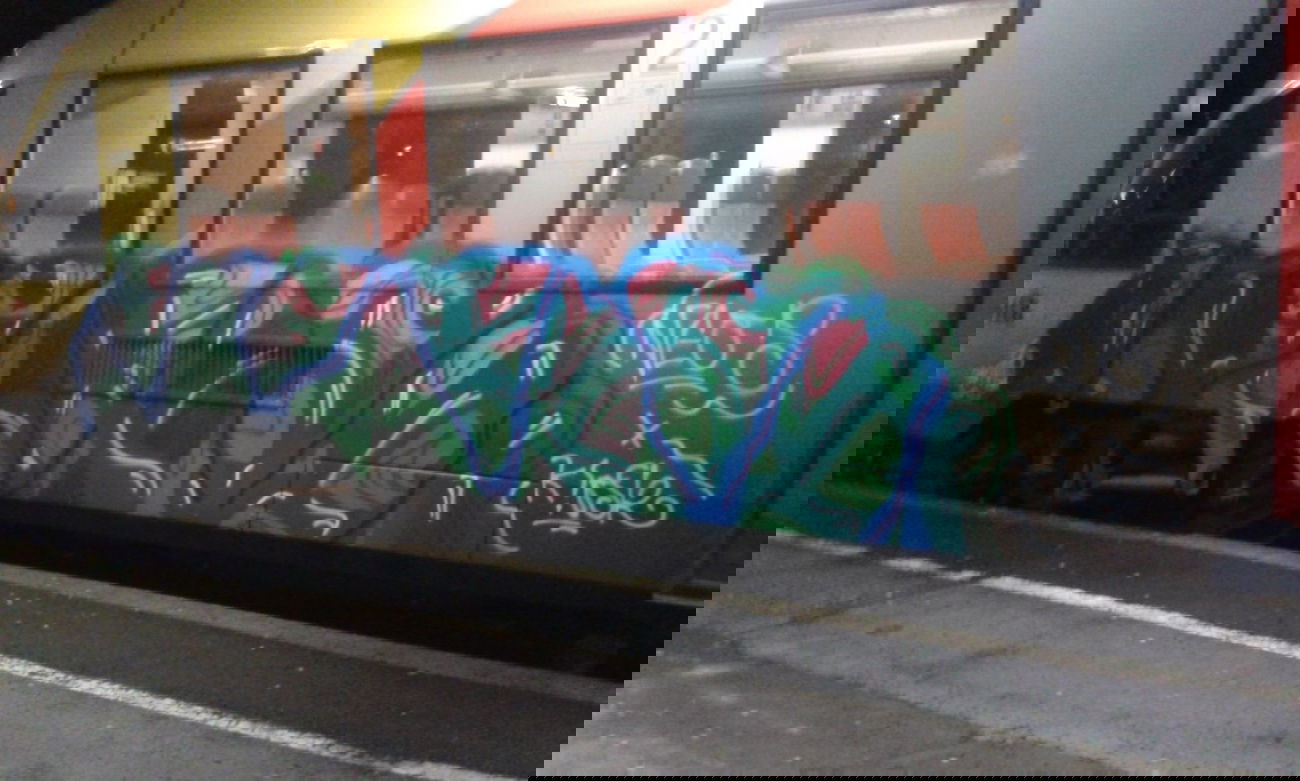 Graffiti Train - Photo by taggman143