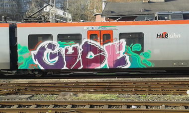 Graffiti Train - Photo by taggman143