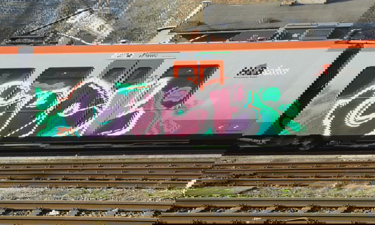 Graffiti Train - Photo by taggman143