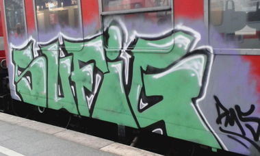 Graffiti Train - Photo by taggman143