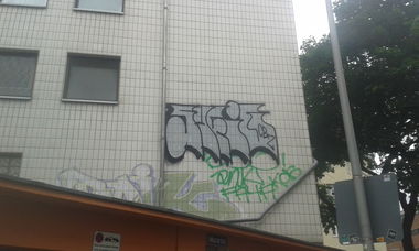 Graffiti Bombing - Photo by taggman143