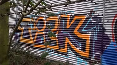 Graffiti Bombing - Photo by taggman143