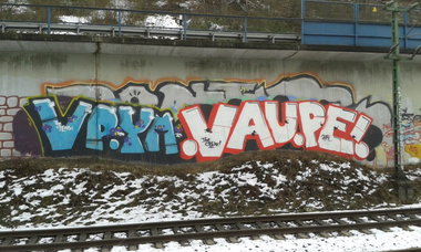 Graffiti Bombing - Photo by taggman143