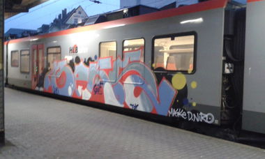 Graffiti Train - Photo by taggman143