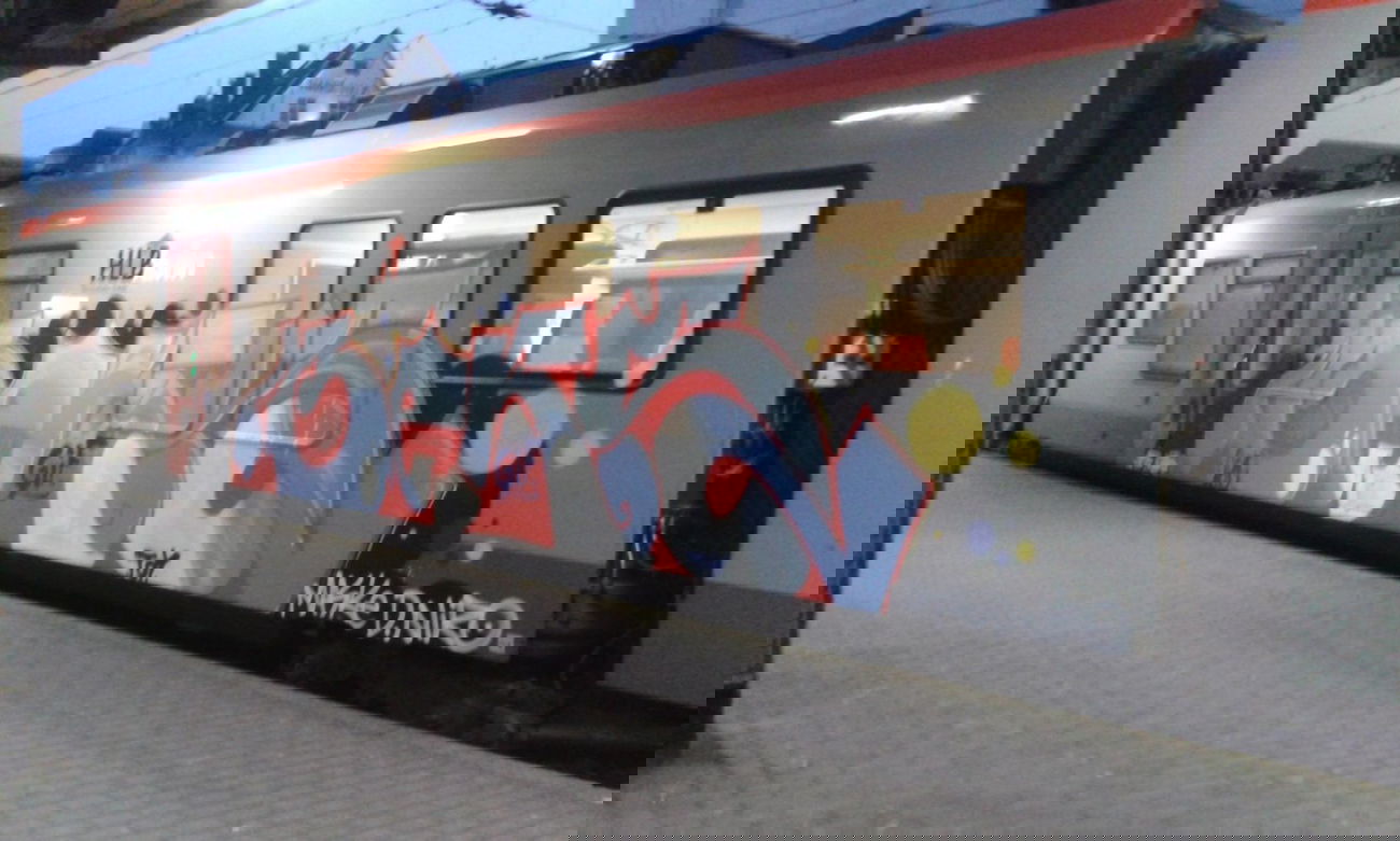 Graffiti Train - Photo by taggman143