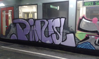 Graffiti Train - Photo by taggman143