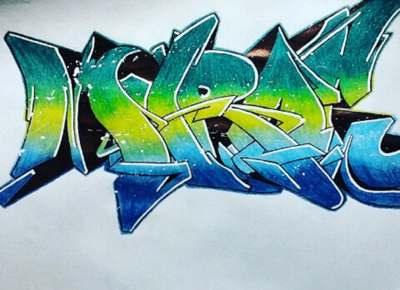 Graffiti Sketch - Photo by tahlesfousart - graffiti