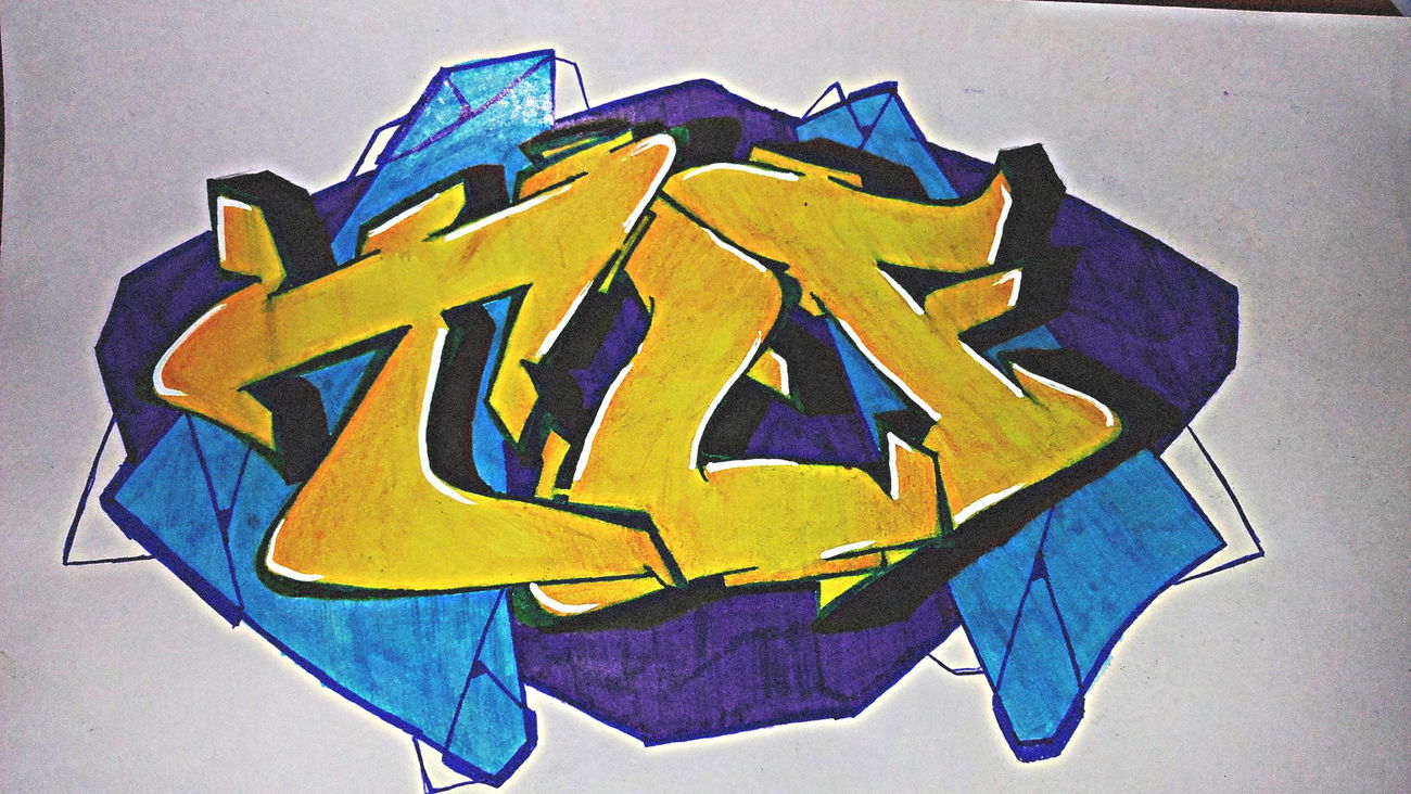 Graffiti Sketch - Photo by tahlesfousart - graffiti