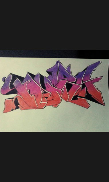 Graffiti Sketch - Photo by tahlesfousart