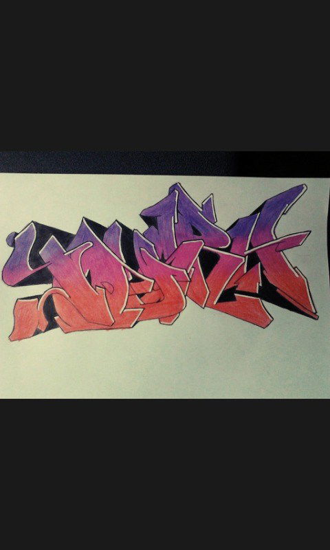 Graffiti Sketch - Photo by tahlesfousart