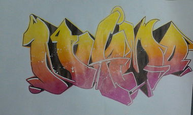Graffiti Sketch - Photo by tahlesfousart - graffiti
