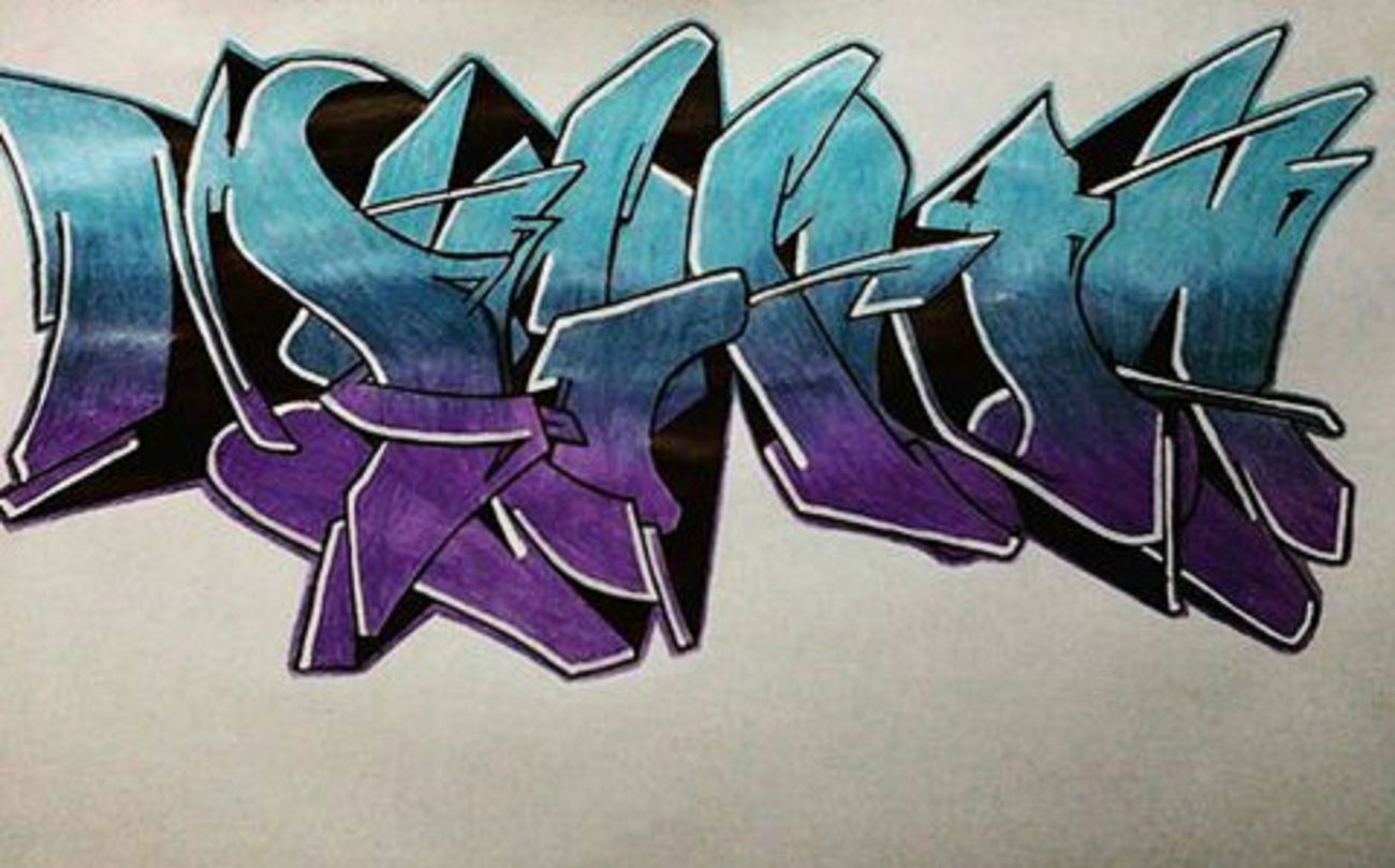 Graffiti Sketch - Photo by tahlesfousart - graffiti