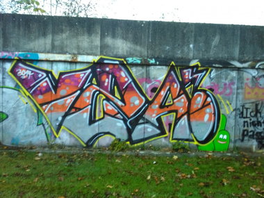 Graffiti Wall in Oldenburg - Photo by tampa911 - Vza