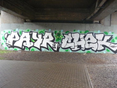 Graffiti Bombing in Oldenburg - Photo by tampa911 - Payr, Chek, Eaz
