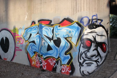 Graffiti Wall in Oldenburg - Photo by tampa911 - 3St