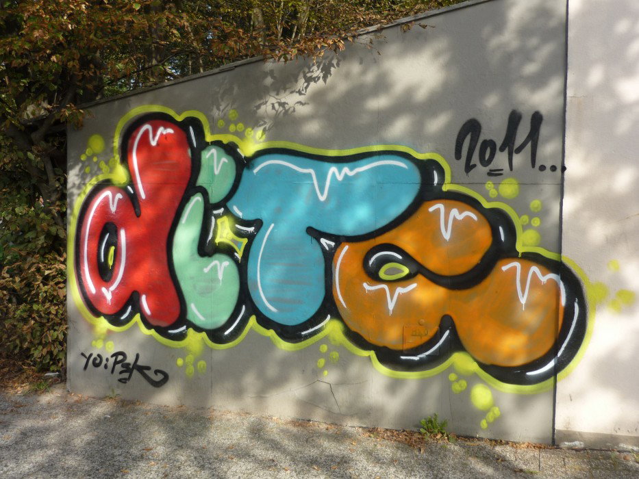 Graffiti Bombing in Oldenburg - Photo by tampa911 - Ditc, Psk