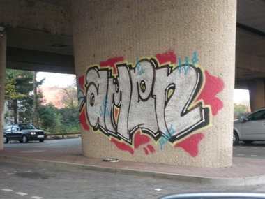 Graffiti Wall in Oldenburg - Photo by tampa911 - Amen