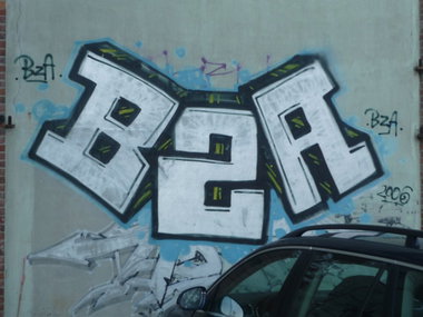 Graffiti Bombing - Photo by tampa911 - Bza