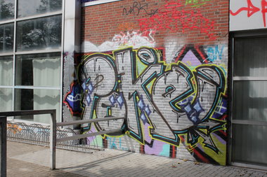 Graffiti Wall in Oldenburg - Photo by tampa911 - Poke