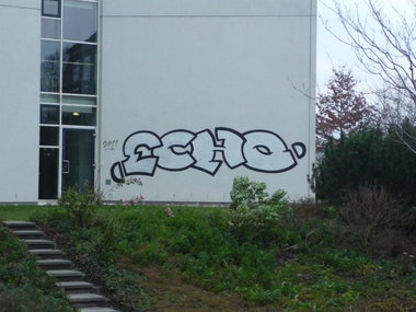 Graffiti Bombing in Oldenburg - Photo by tampa911 - Echo