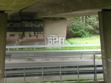 Graffiti Bombing in Oldenburg - Photo by tampa911 - Bza