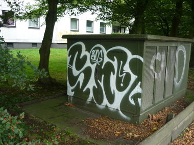 Graffiti Wall in Oldenburg - Photo by tampa911 - Smog