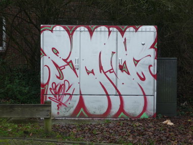 Graffiti Wall in Oldenburg - Photo by tampa911 - Smog