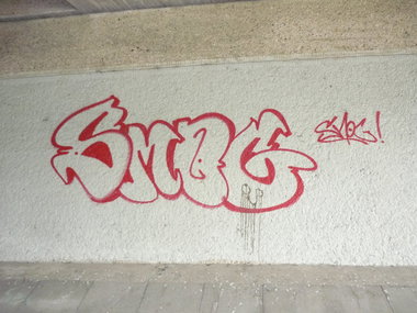 Graffiti Bombing - Photo by tampa911 - Smog