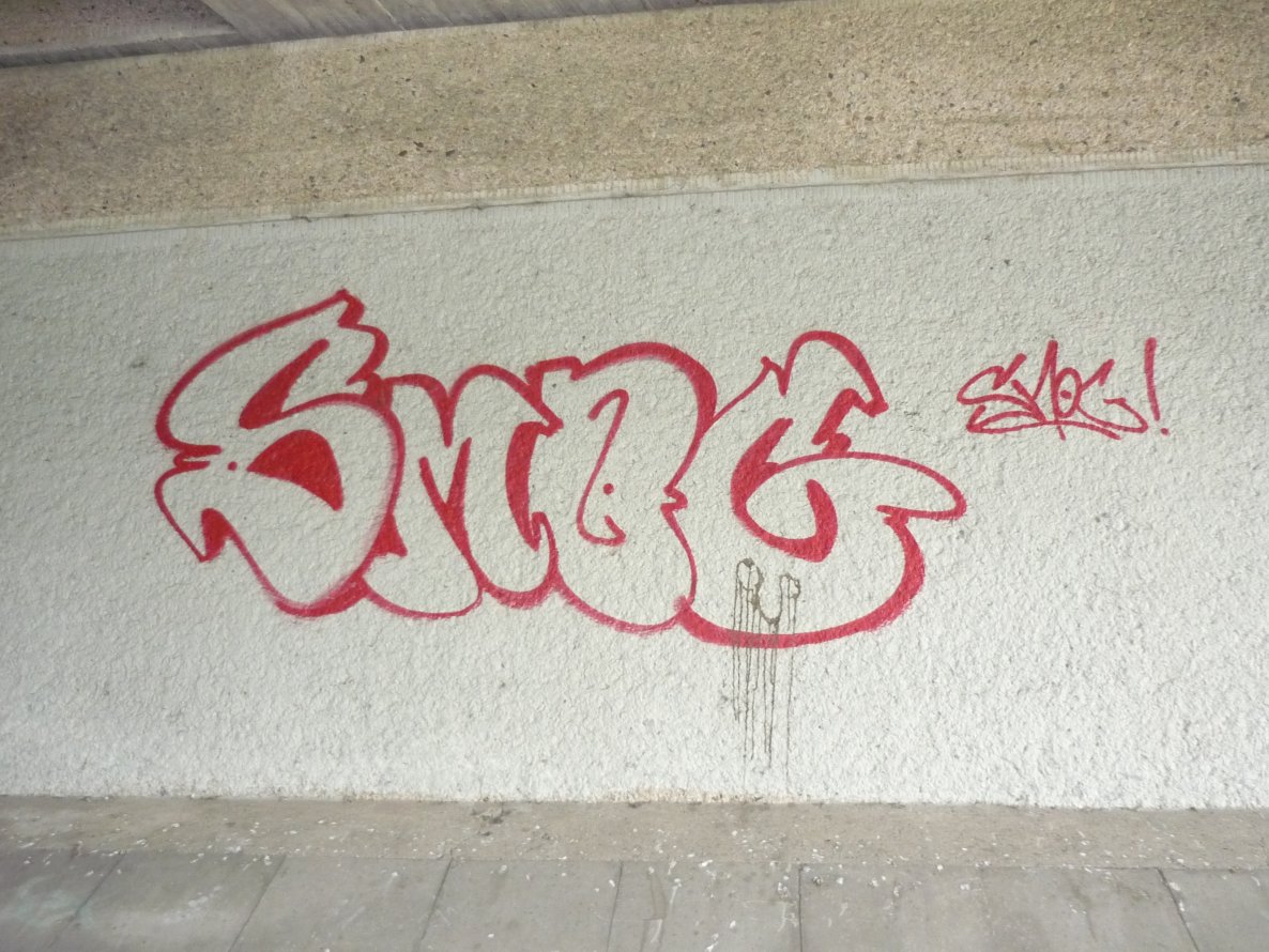 Graffiti Bombing - Photo by tampa911 - Smog