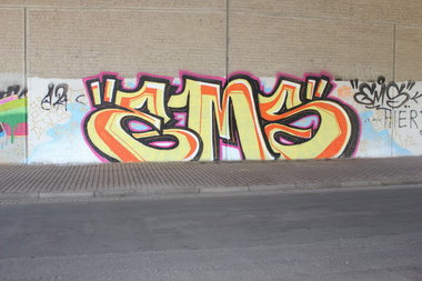 Graffiti Bombing in Oldenburg - Photo by tampa911 - Ems