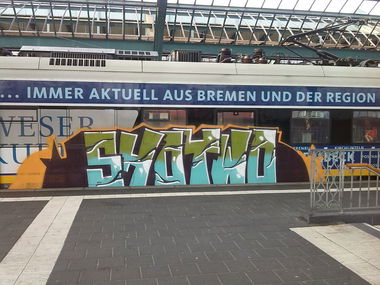 Graffiti Train in Oldenburg - Photo by tampa911 - Shotwo