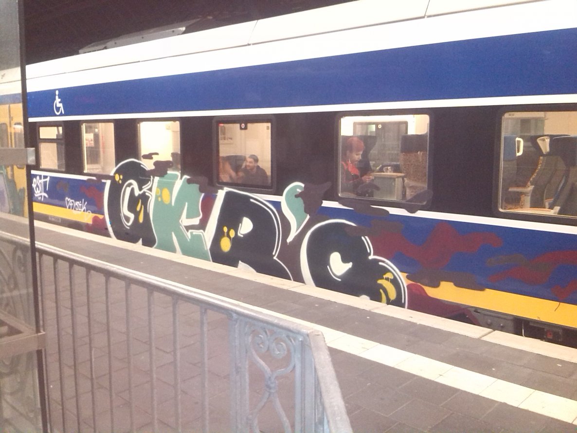 Graffiti Bombing in Oldenburg - Photo by tampa911 - Gkbs