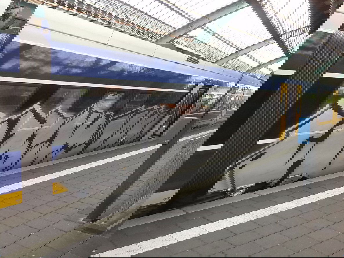 Graffiti Train in Oldenburg - Photo by tampa911