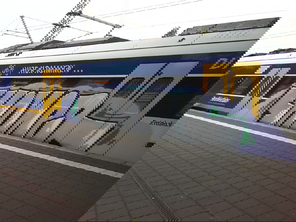 Graffiti Train in Oldenburg - Photo by tampa911 - Shower