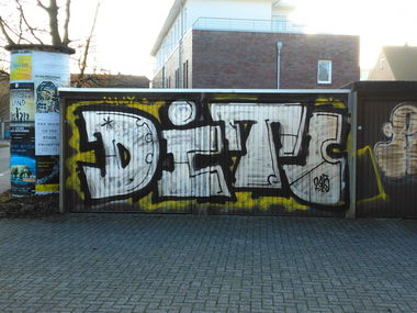 Graffiti Bombing in Oldenburg - Photo by tampa911 - Ditc
