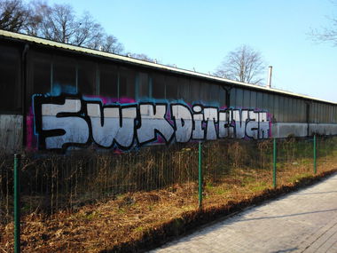 Graffiti Bombing in Oldenburg - Photo by tampa911 - Swk, Ditc, Vza