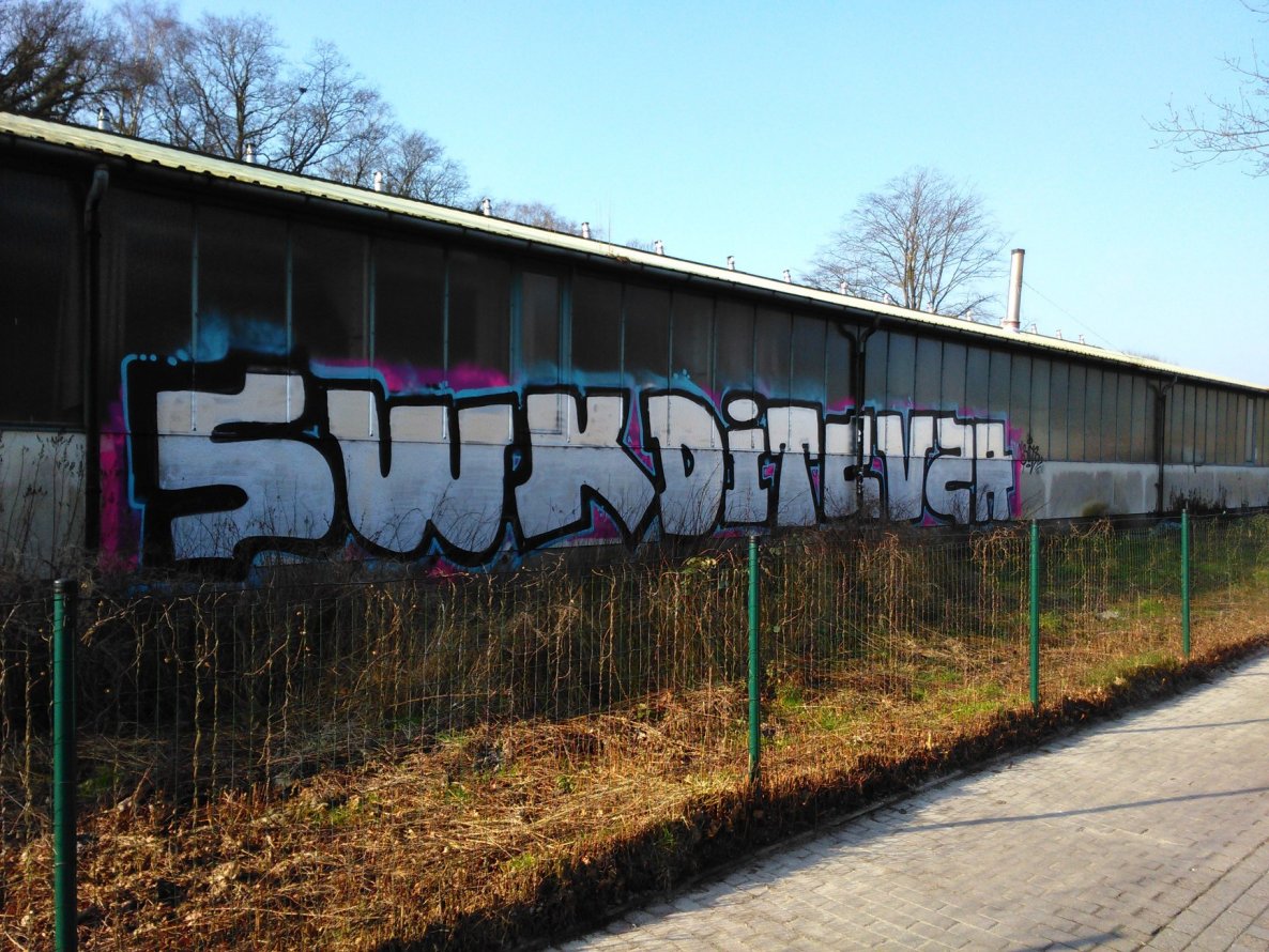 Graffiti Bombing in Oldenburg - Photo by tampa911 - Swk, Ditc, Vza