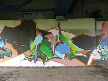 Graffiti Wall - Photo by tash75 - tash, aget (2013)