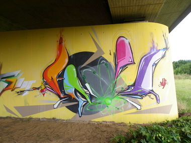 Graffiti Wall - Photo by tash75 - tash, aget (2013)