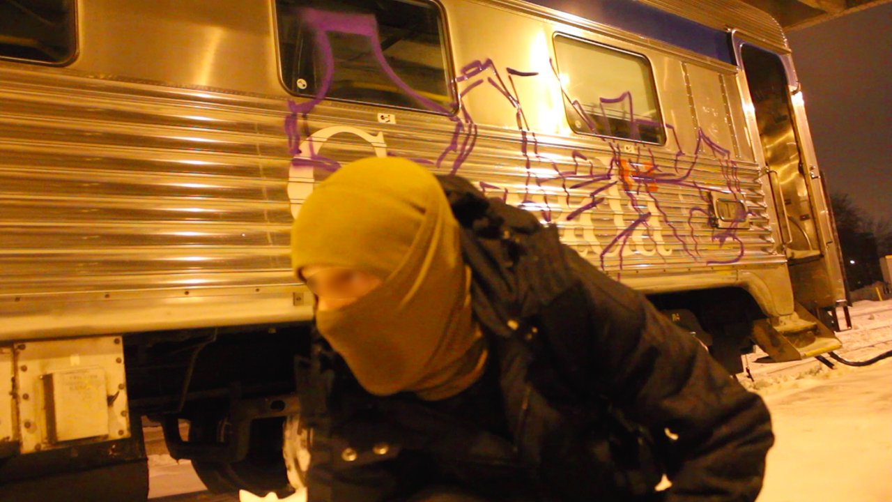 Graffiti Train - Photo by tazkforcealpha