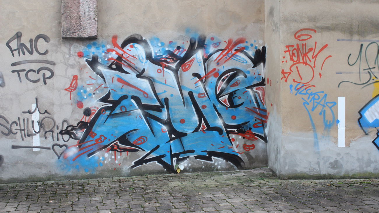 Graffiti Wall - Photo by teaka - imc
