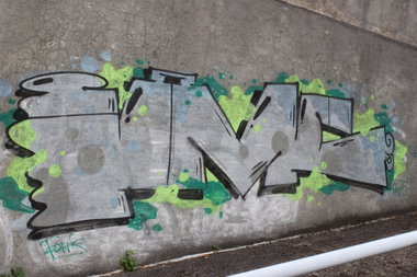 Graffiti Wall - Photo by teaka - imc