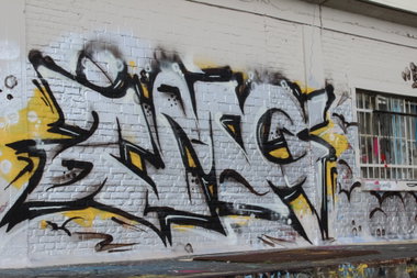 Graffiti Wall - Photo by teaka - imc