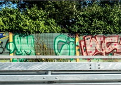 Graffiti Bombing - Photo by teaka - imc