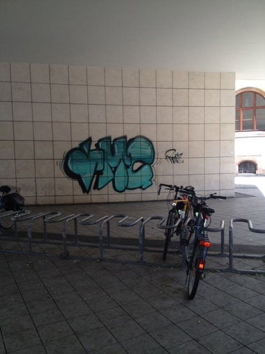 Graffiti Bombing - Photo by teaka - IMC, Ramyt (2013)