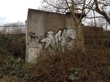 Graffiti Bombing - Photo by teaka - IMC, Ramyt, Rubin (2014)