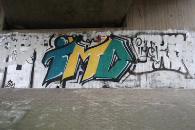 Graffiti Bombing - Photo by teaka - IMC, Hero (2014)