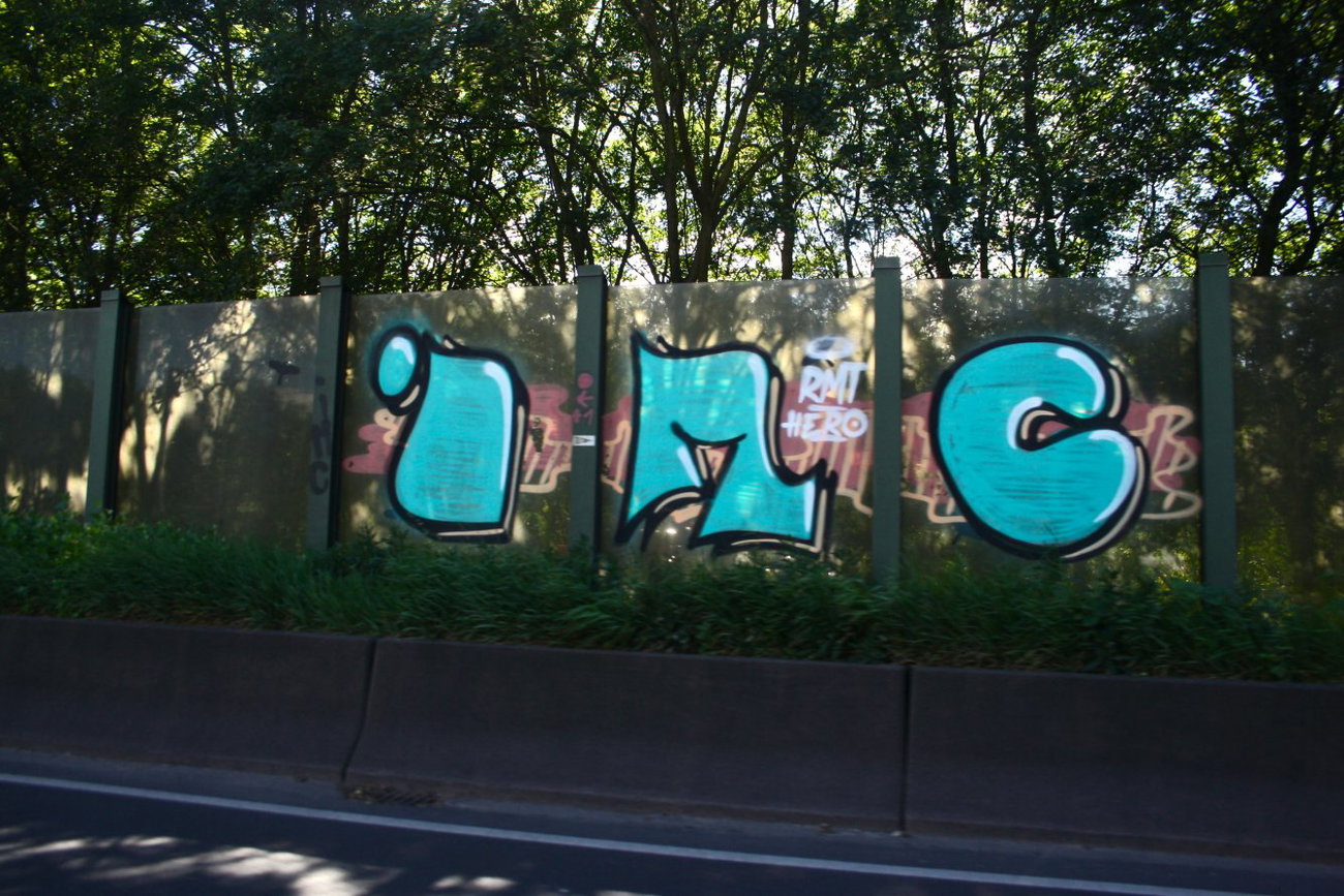 Graffiti Wall - Photo by teaka - IMC, Solar, RMT (2014)