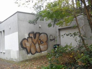 Graffiti Bombing - Photo by teaka - IMC, RMT, Ramyt (2013)