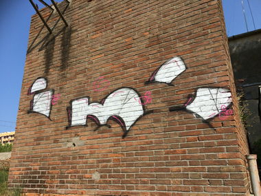 Graffiti Bombing - Photo by teaka - IMC